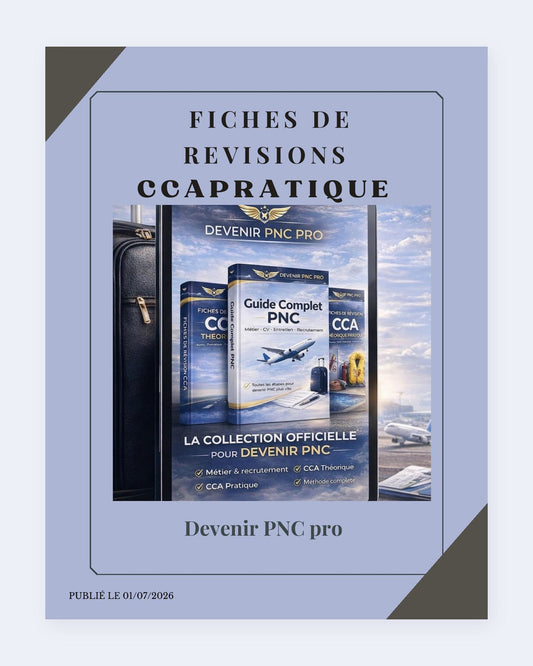 Couverture des fiches de révision CCA Pratique