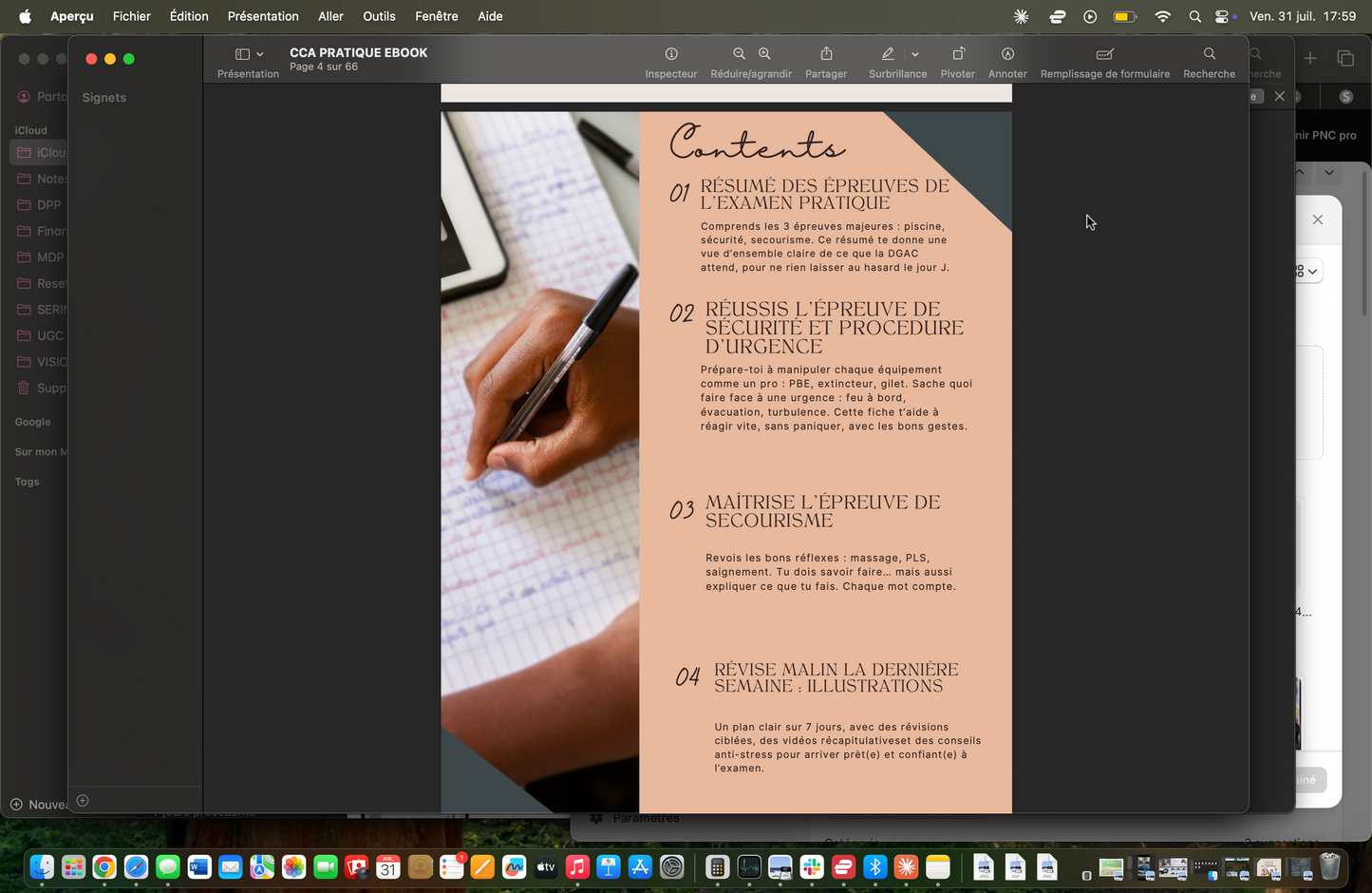 Pack Fiches de Révision CCA – Théorique + Pratique | Préparation Complète