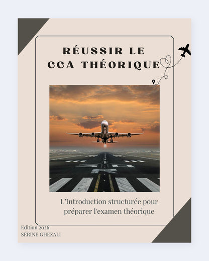 Couverture des fiches de révision CCA Théorique, édition 2026