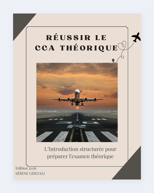 Couverture des fiches de révision CCA Théorique, édition 2026